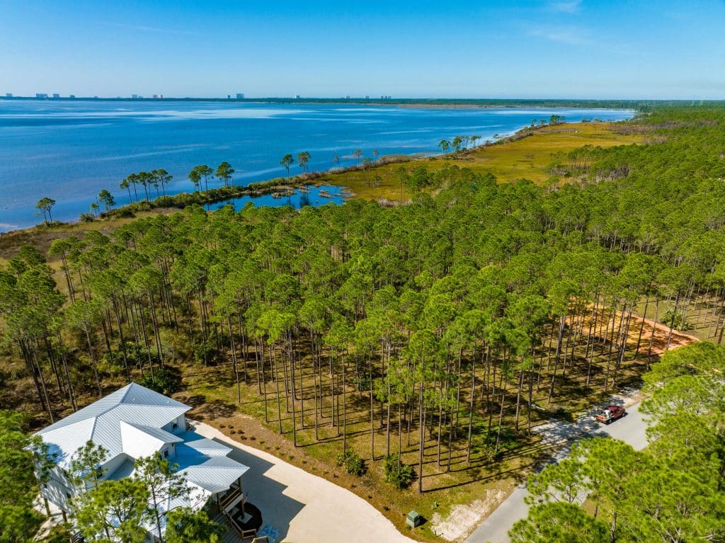 MLS image coastal hammock trail land available with JAC Homes & Development in the Florida panhandle