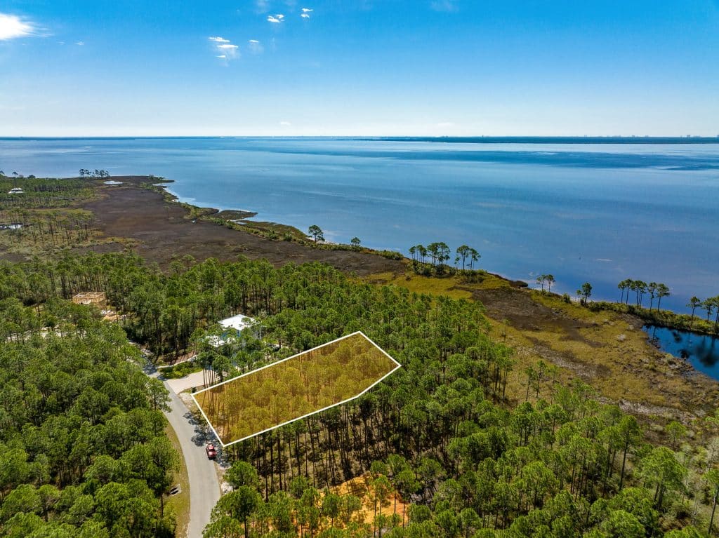 MLS image coastal hammock trail land available with JAC Homes & Development in the Florida panhandle